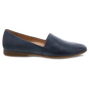 Dansko Larisa Navy Milled Flat Size 42